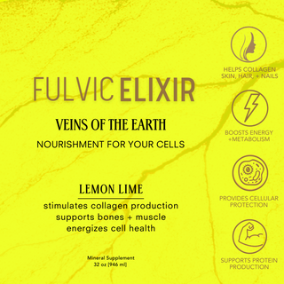 Fulvic Elixir | Lemon Lime