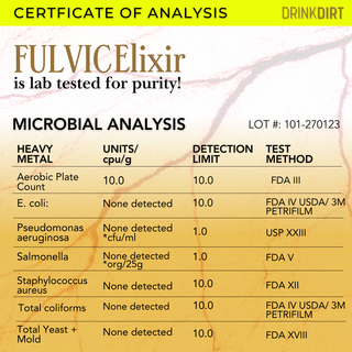 FULVIC Elixir | Lemon Lime